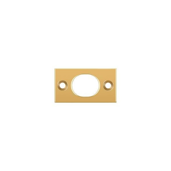 SP6FBCR003 Strike Plate For 6 Flush Bolt PVD, 10PK